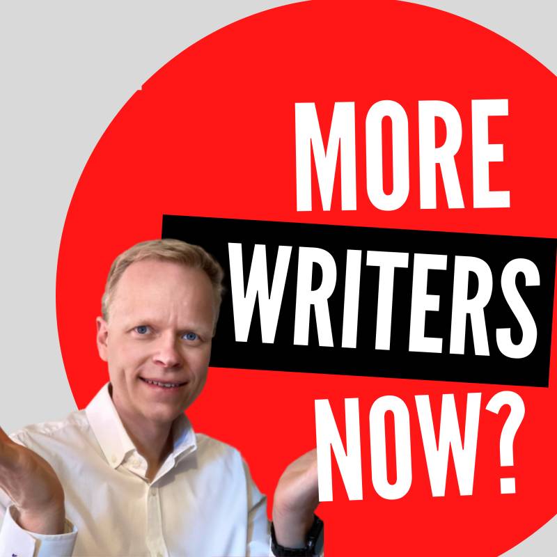Are there more writers now because of the Internet?