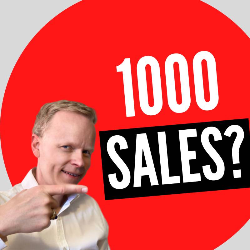 Selling 1,000 Copies In 1 Month?