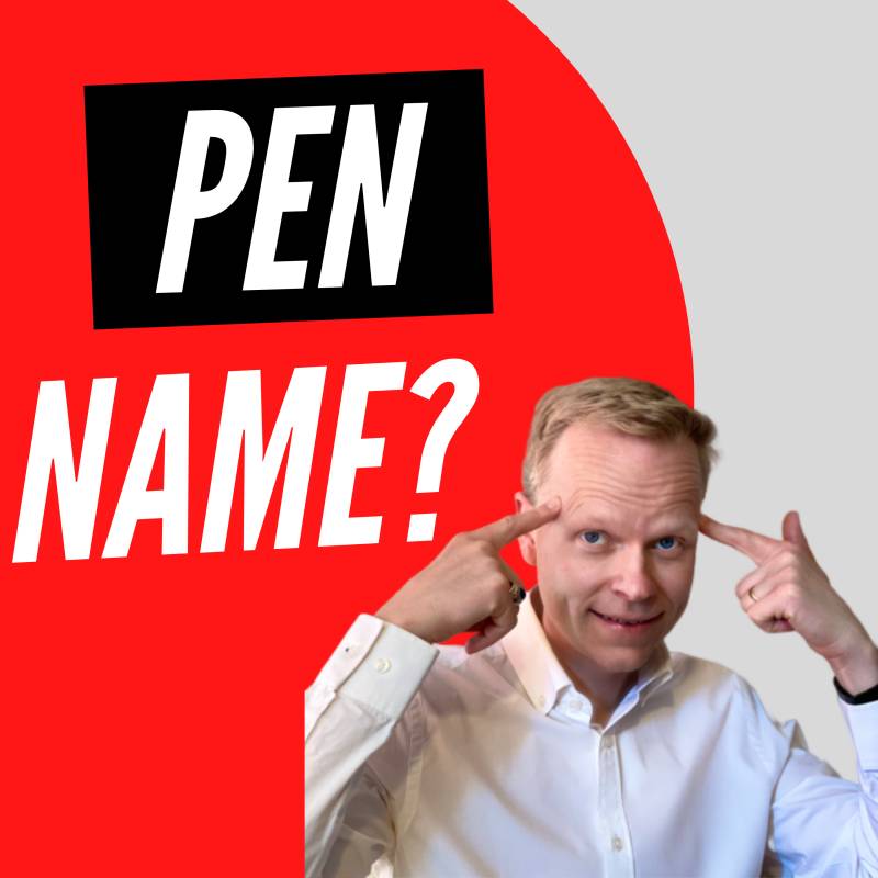 Using A Pen Name In The Early Stages Of Your Career?