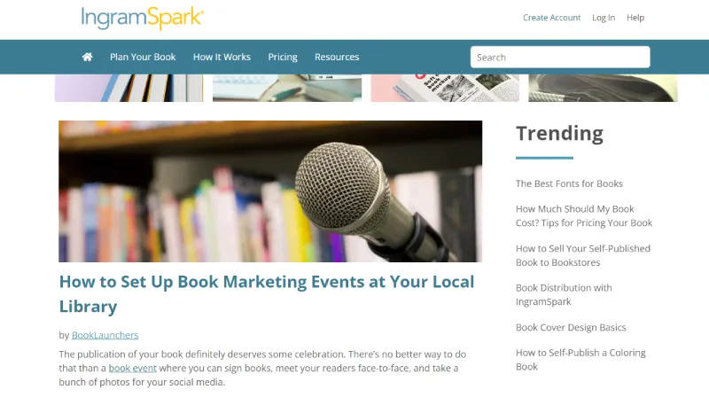 best self publishing blogs - ingramspark blog