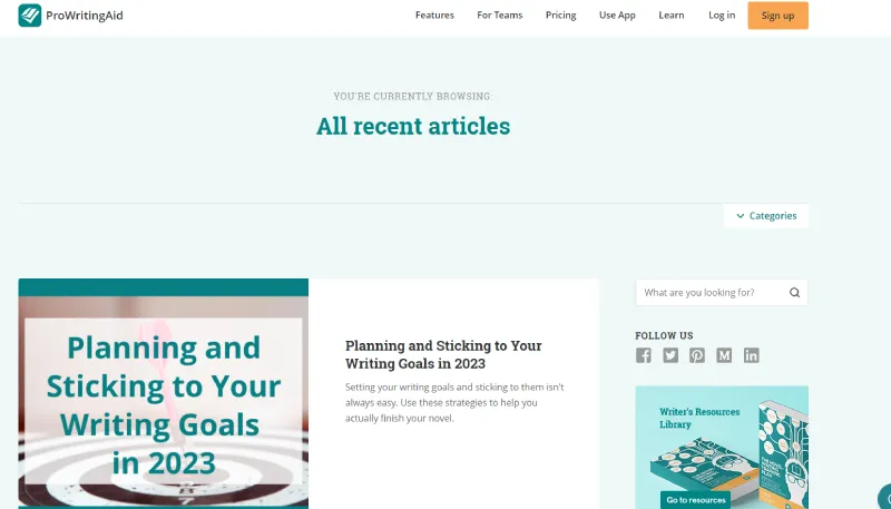 best self publishing blogs - prowritingaid