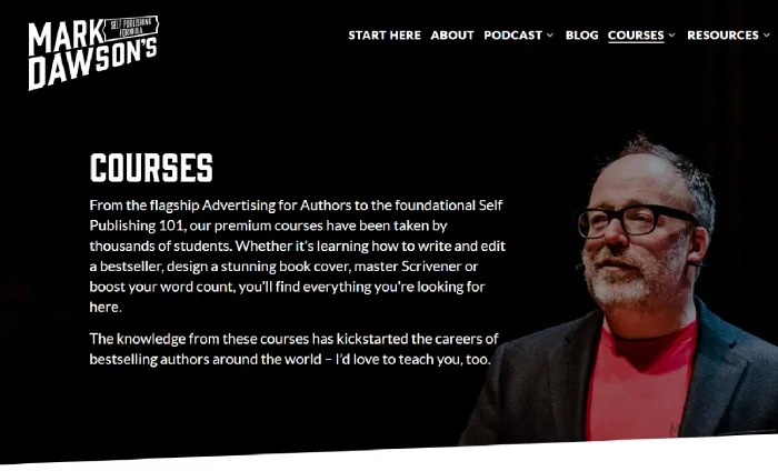 best self publishing courses - mark dawson's self publishing course