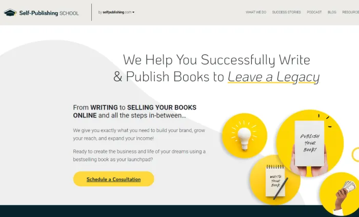 best self publishing courses - self publishing-school