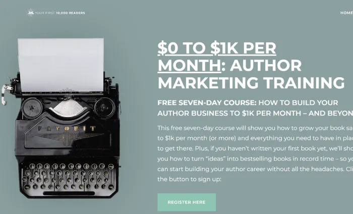 best self publishing courses - yourfirst10kreaders