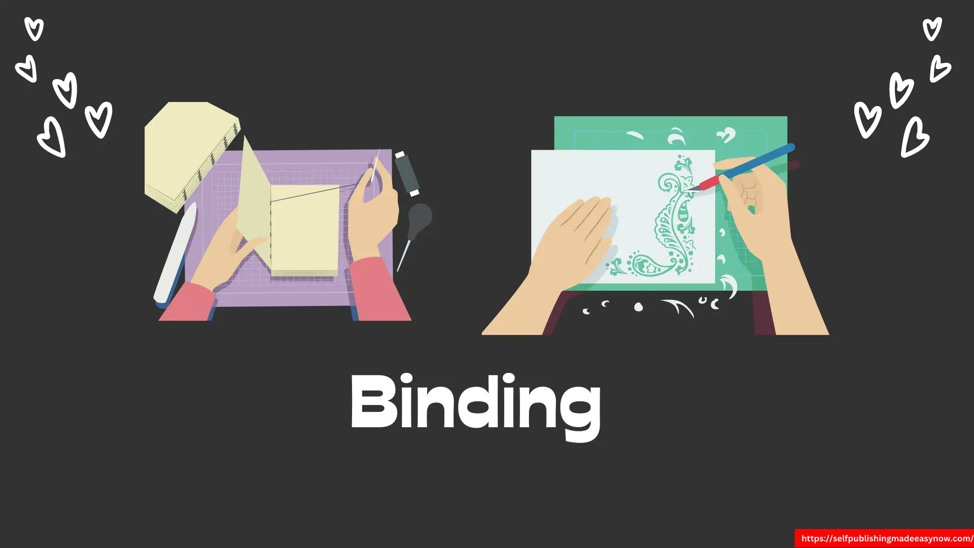 where can you cut costs in self-publishing - binding